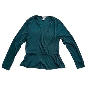 H&M Women’s Front Wrap Blouse – Size M – Excellent Condition